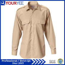 Индивидуальные хлопчатобумажные рабочие рубашки Летняя рабочая одежда (YWS114)